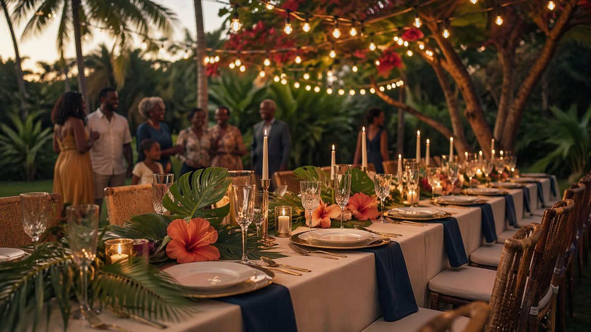 Décor de fête privée signé Chez Yemy
