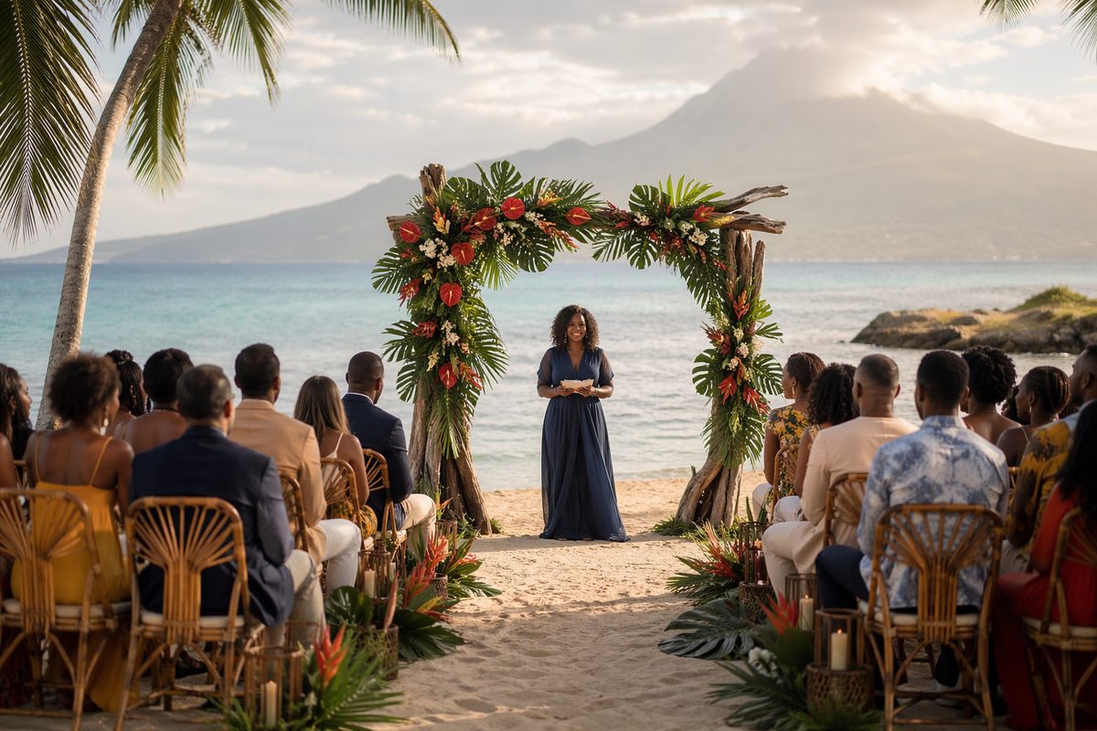 Décor de demande en mariage